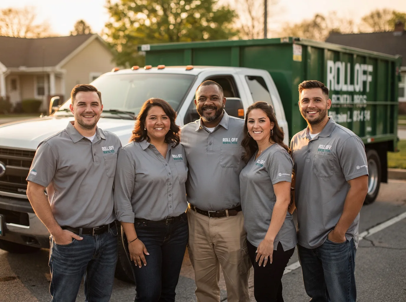 Roll Off Dumpster Rental company in Mcqueeney, TX